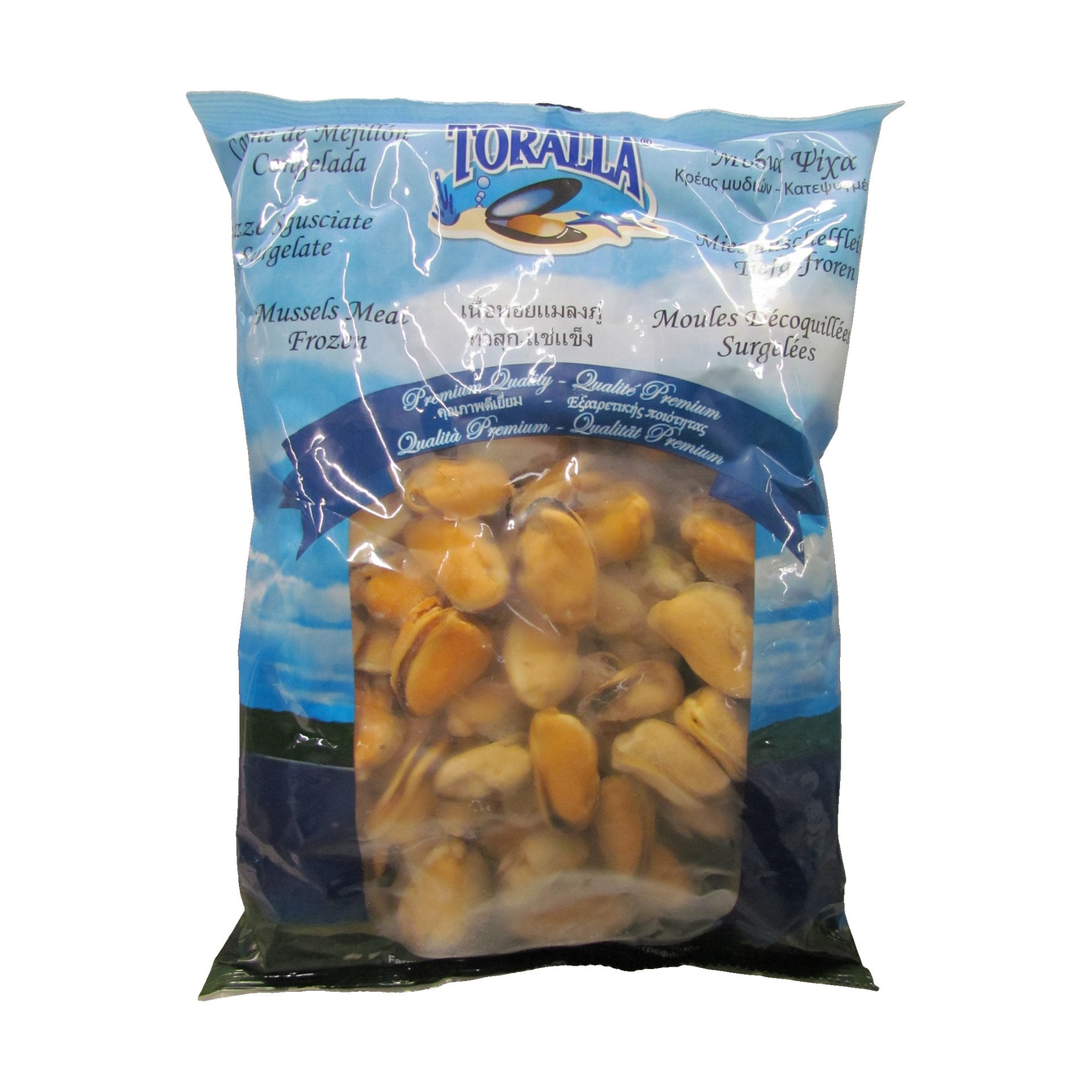 Miesmuschelfleisch 100/200 TK 1 kg. gekocht