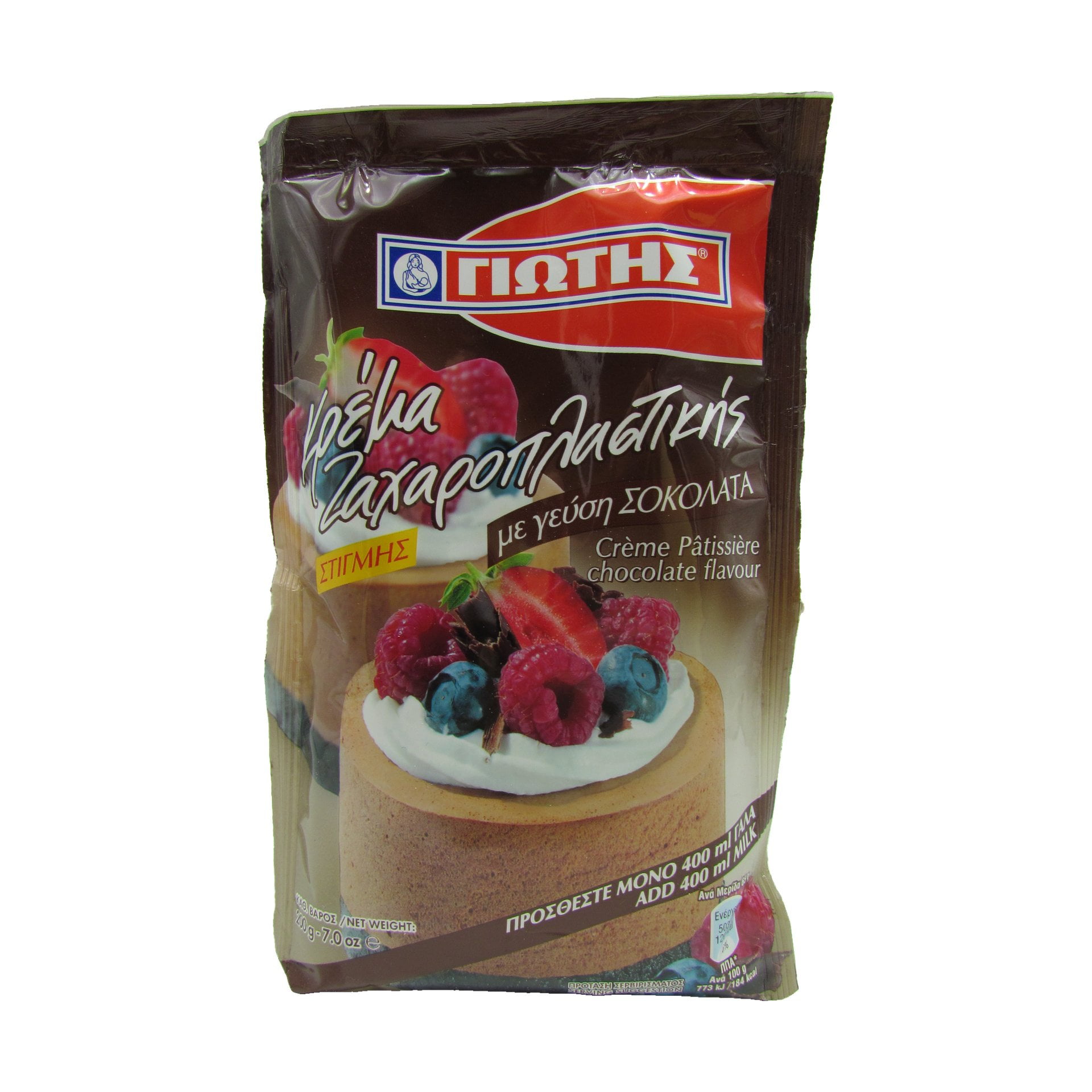 Jotis Zaxaroplastiki Crema Schoko 200 g.