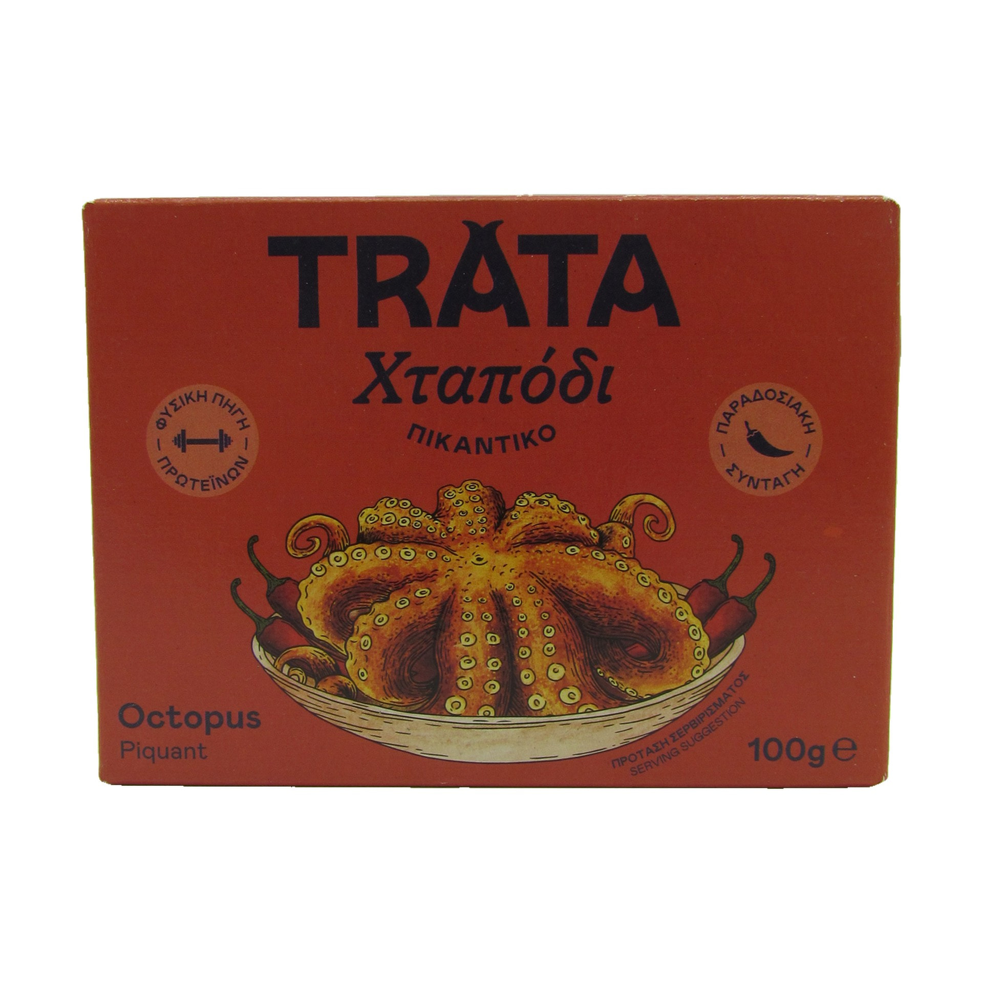 Trata Polypenfisch in pikanter sauce 100 g.