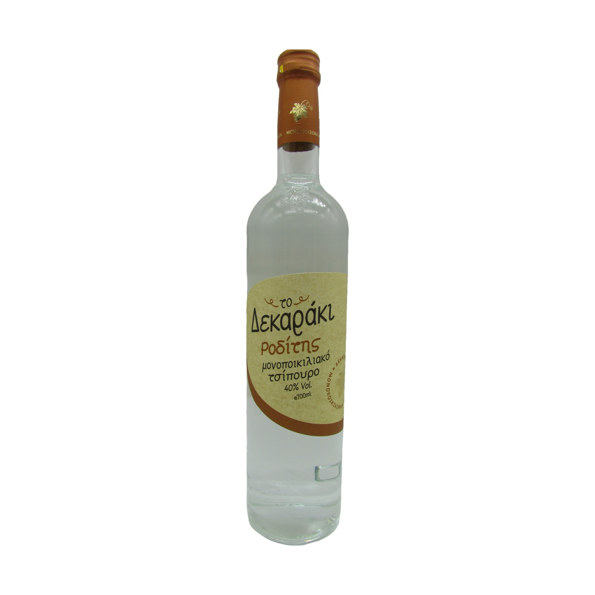 Dekaraki Tsipouro o. Anis 40 % 700 ml