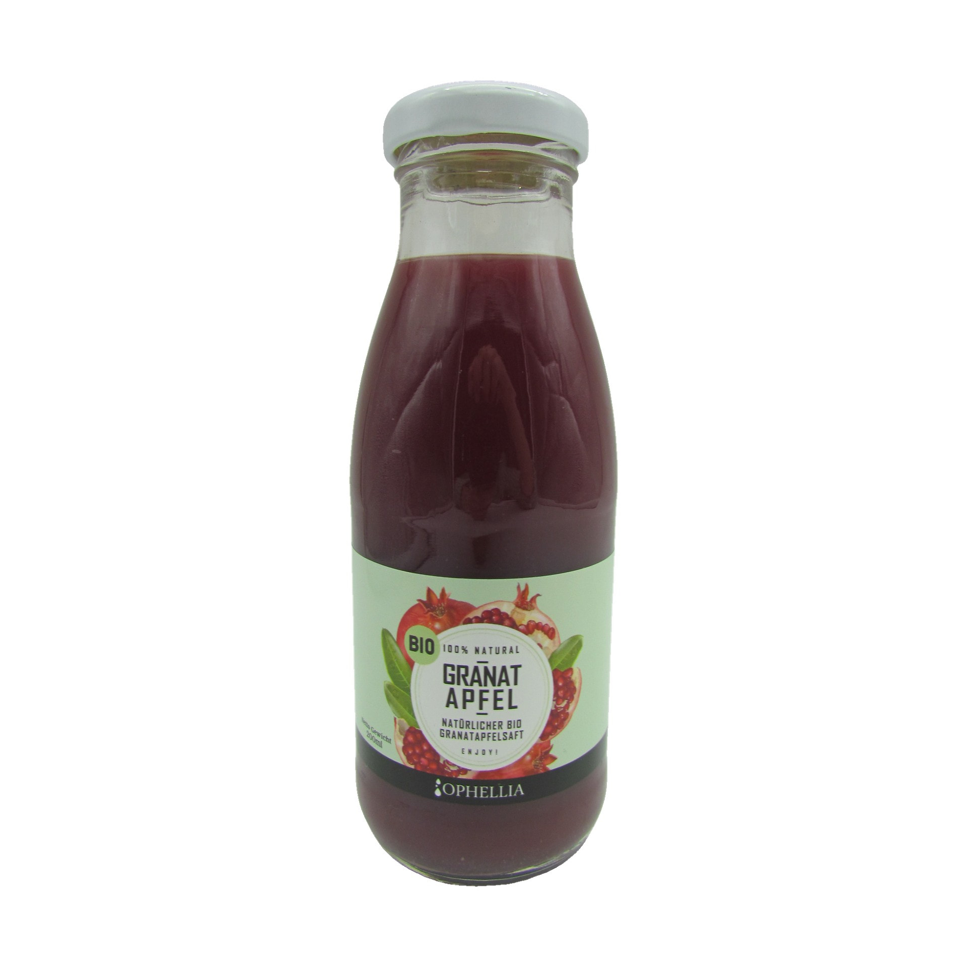 Ophellia Granatapfelsaft 100% Bio 250 ml