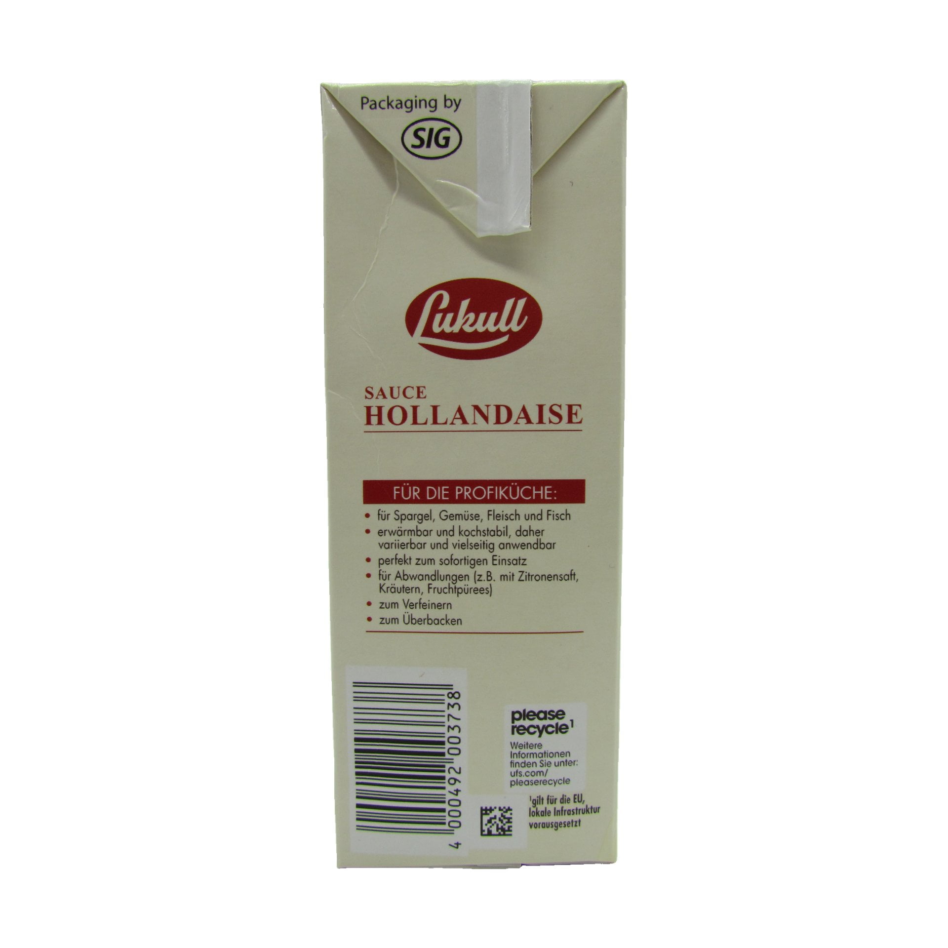 Lukull Sauce Hollandaise 1 L