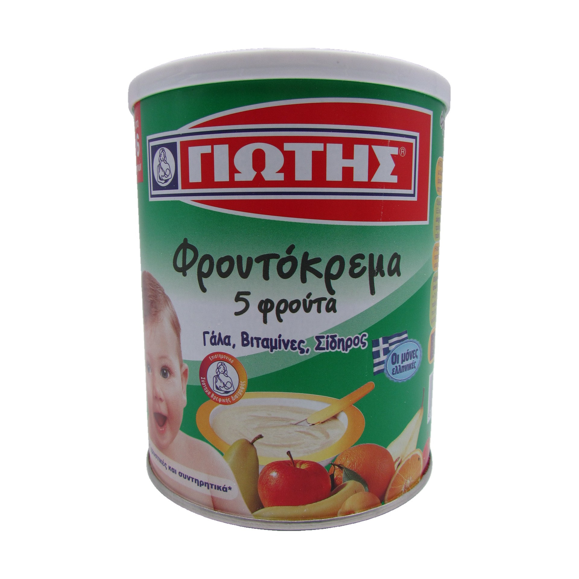 Jotis Babynahrung m. 5 Früchte 300g