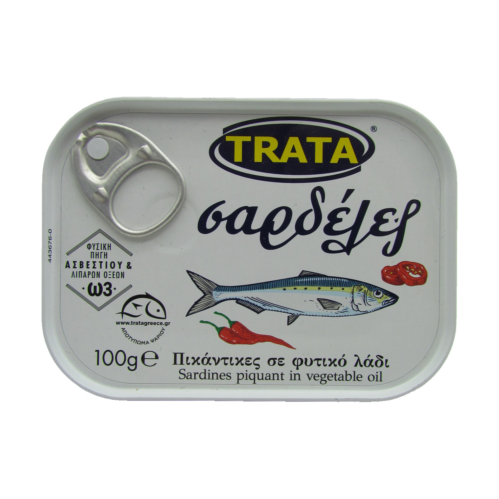 Trata Sardinen/Sardeles pikant in Pflanzenöl 100 g