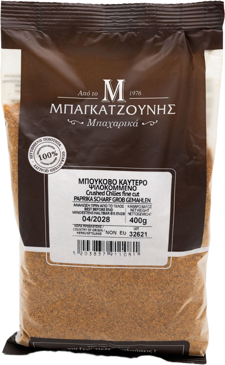 Bagatzounis Boukovo scharf gemahlen 400 g.