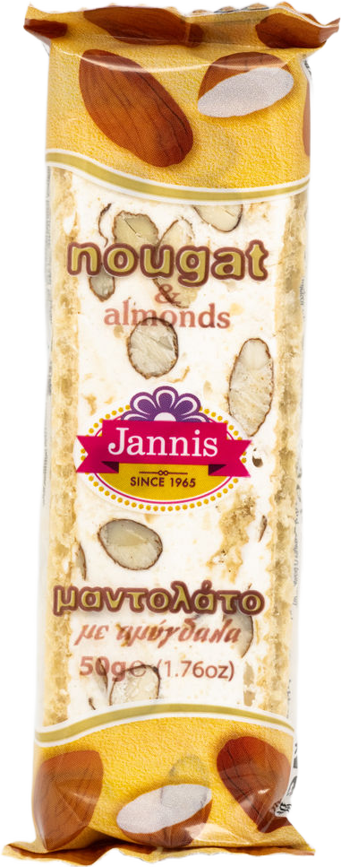 Jannis Mantolato-Nougatbar 50 g.
