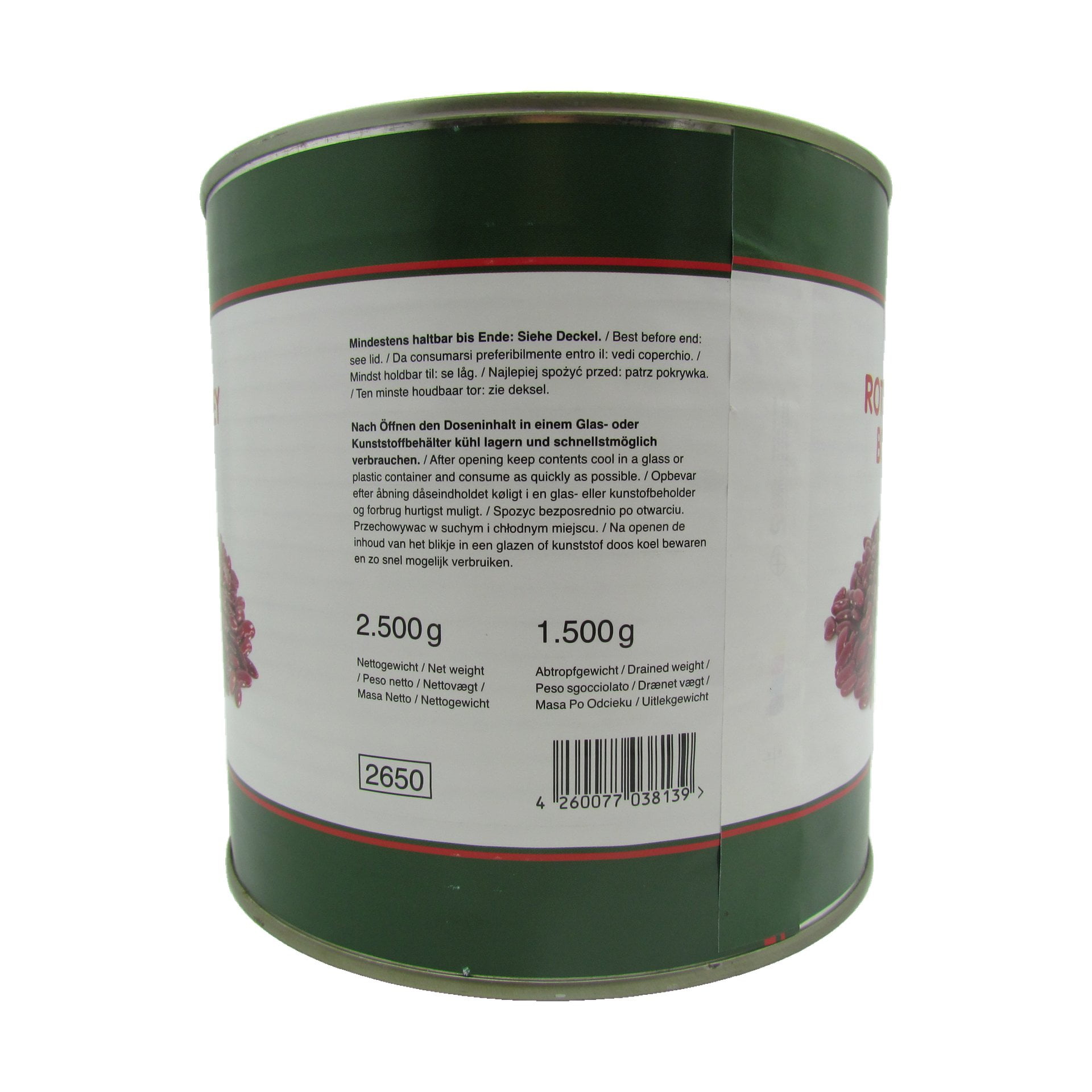 Cana Kidneybohnen 2650 g