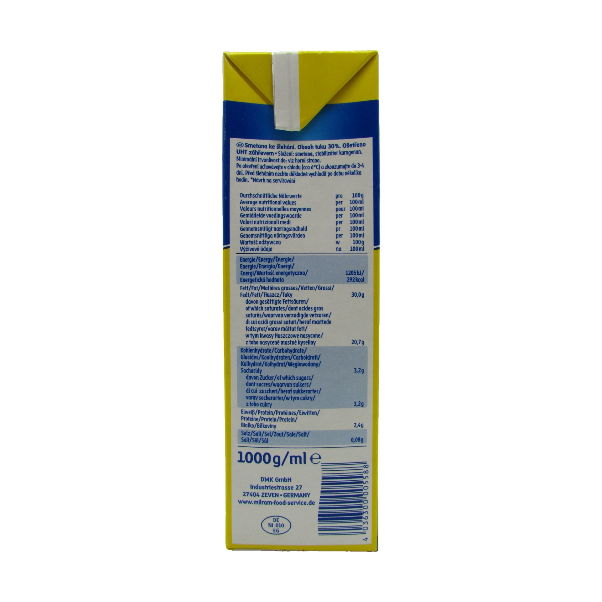 Milram H-Sahne 30% - 1 L