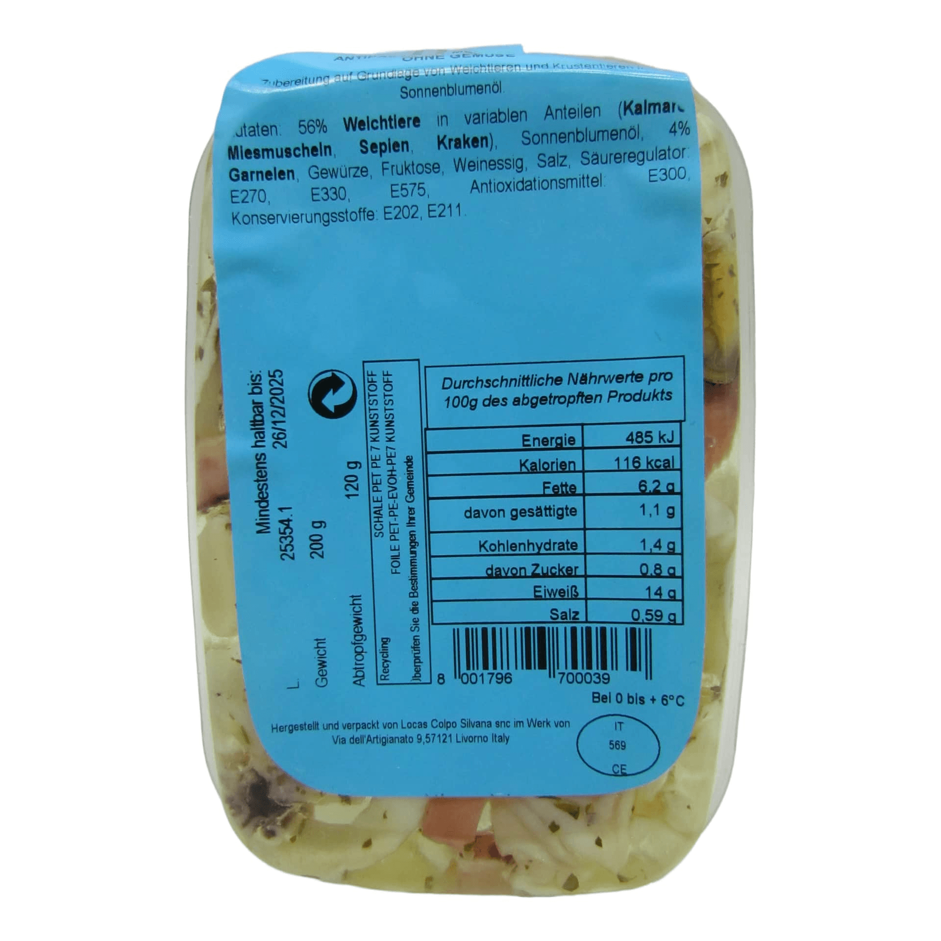 Locas Meeresfrüchte 120 g
