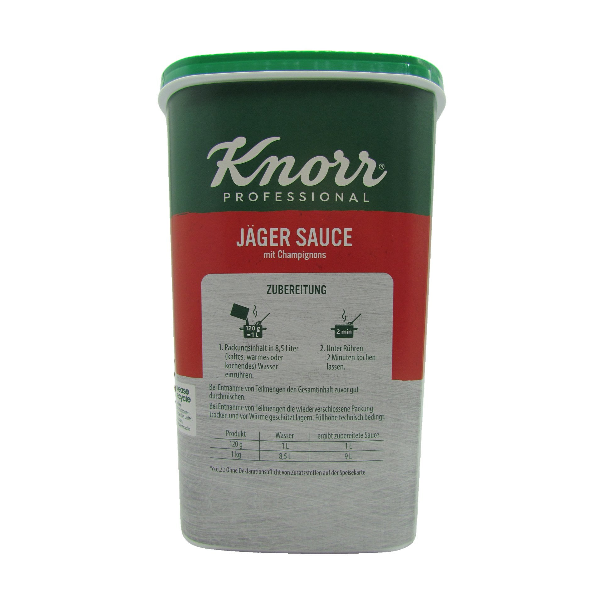 Knorr Jägersauce Pulver 1 kg
