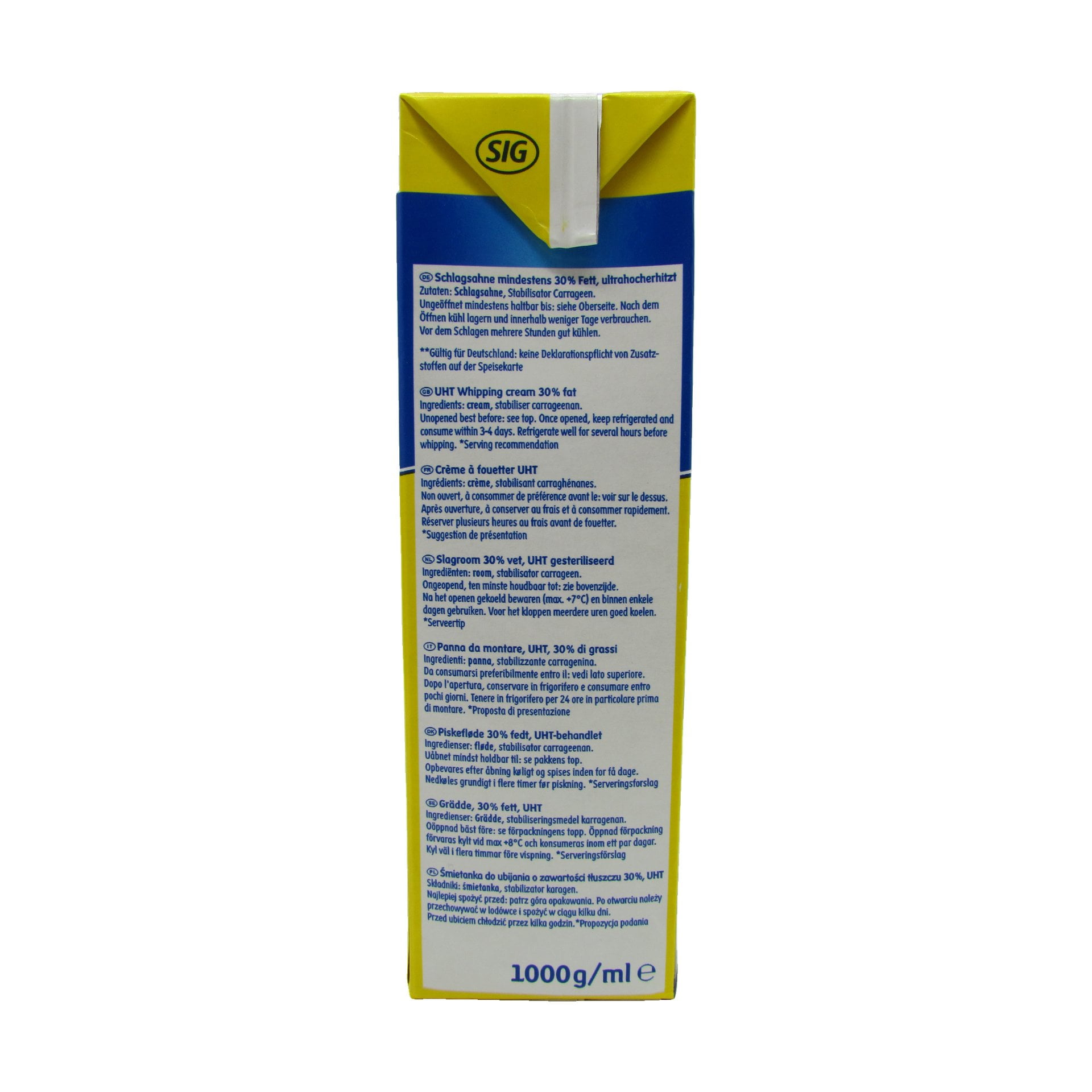 Milram H-Sahne 30% - 1 L