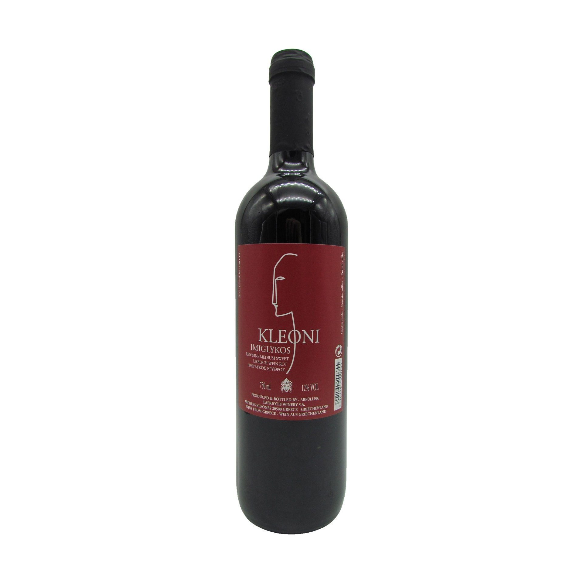 Lafkiotis Kleoni Rotwein Imiglykos 750 ml