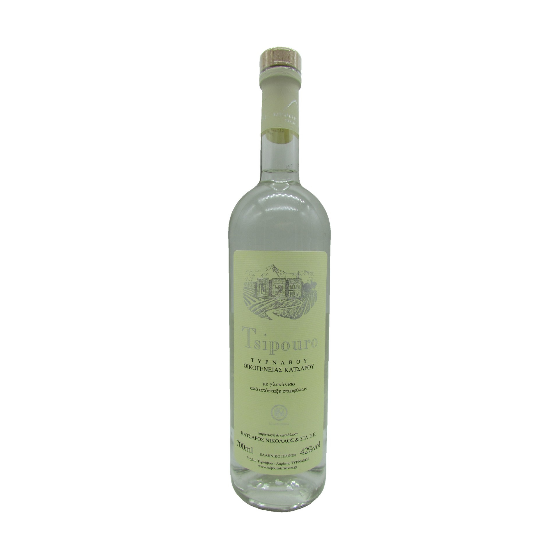 Tirnavou Tsipouro m. Anis 700 ml (weiß)