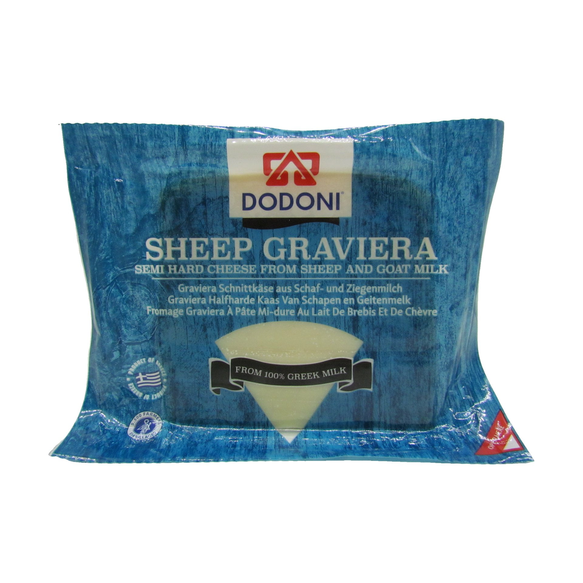 Dodoni Graviera 200 g  (per kilo)