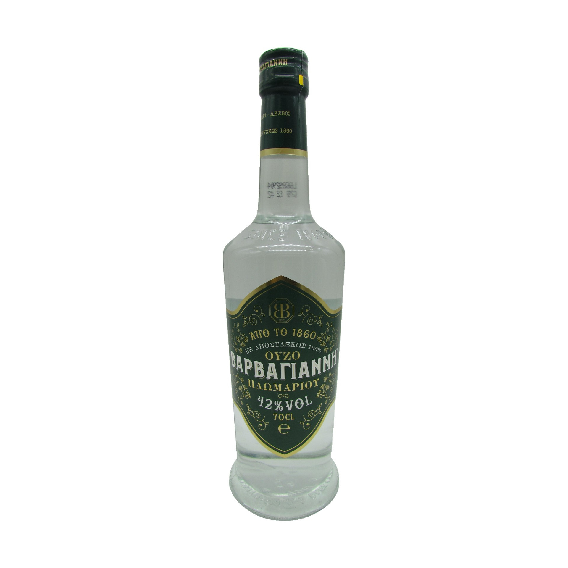 Barbagianni Ouzo Grün 700 ml
