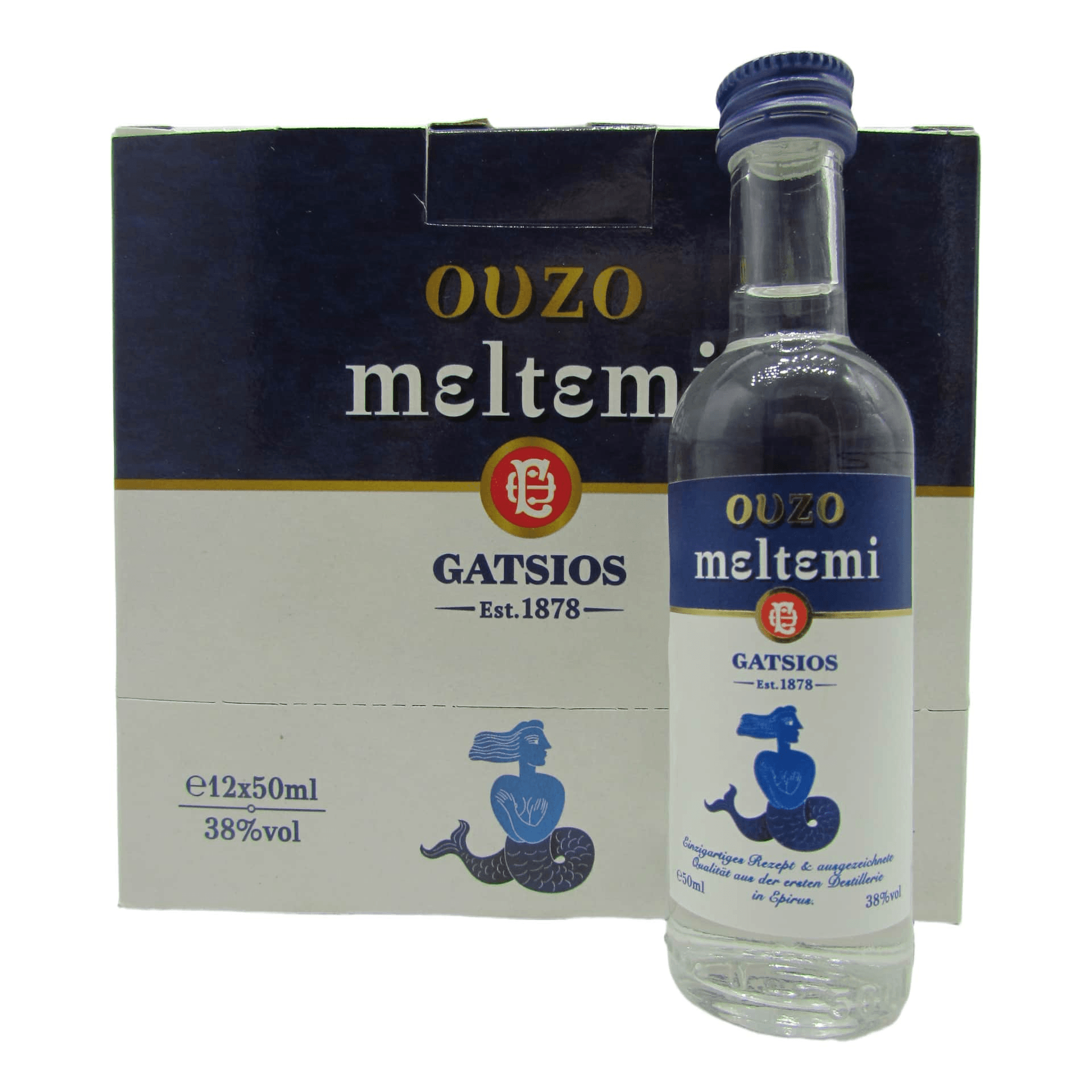 Ouzo Meltemi 38 % 0,05 ml