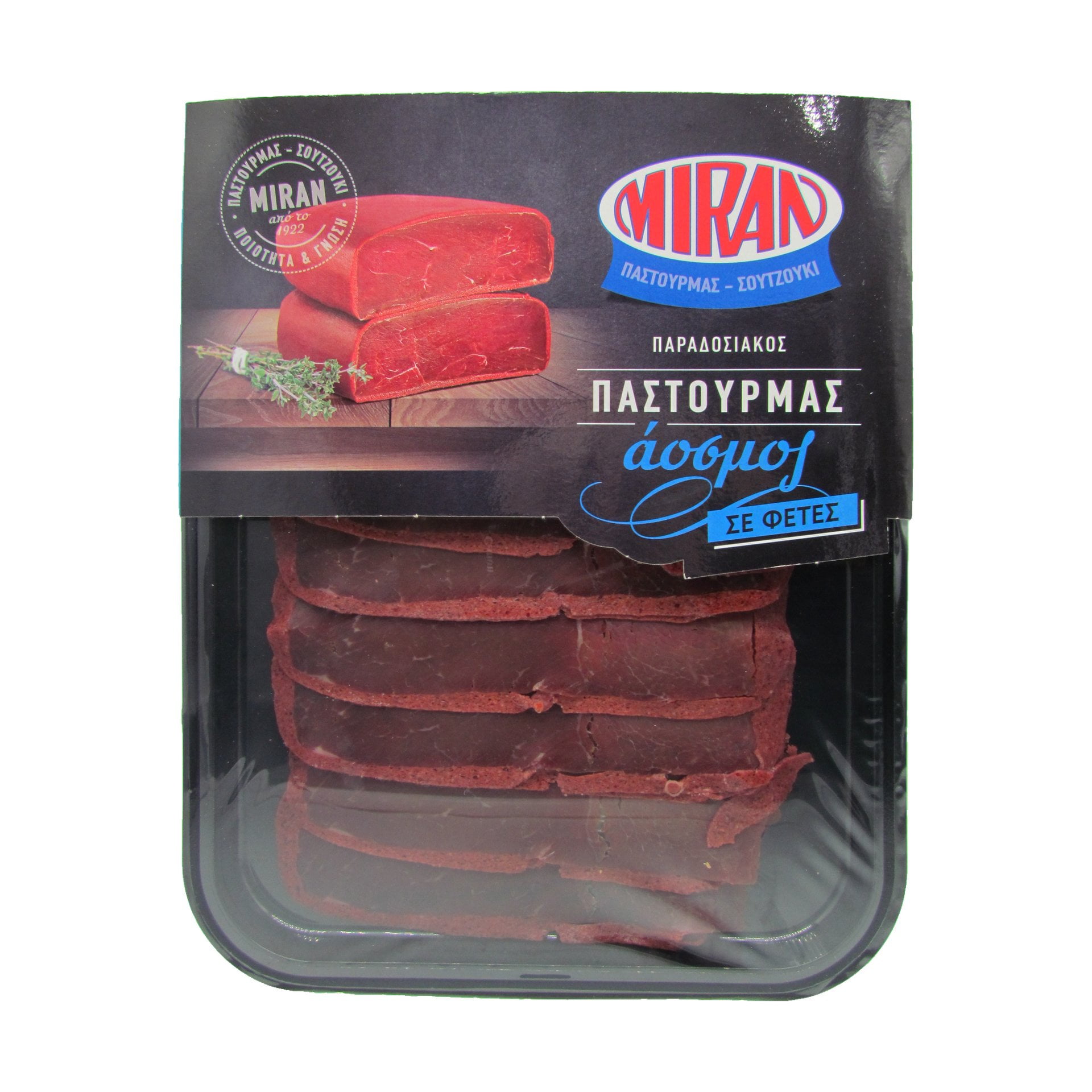 Miran Pastourma vom Rind geschnitten 100 g