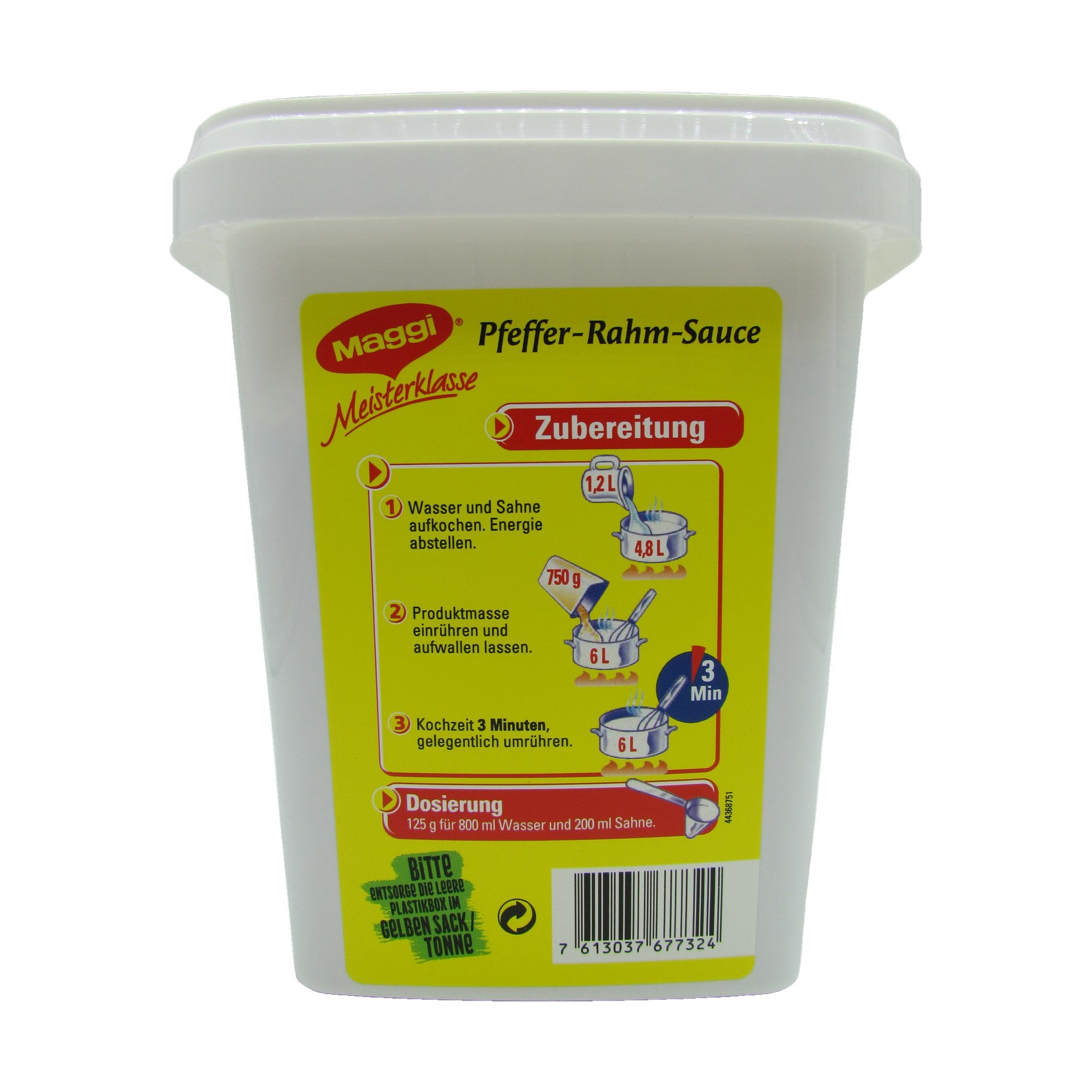 Maggi Pfeffer Rahmsauce 750 g