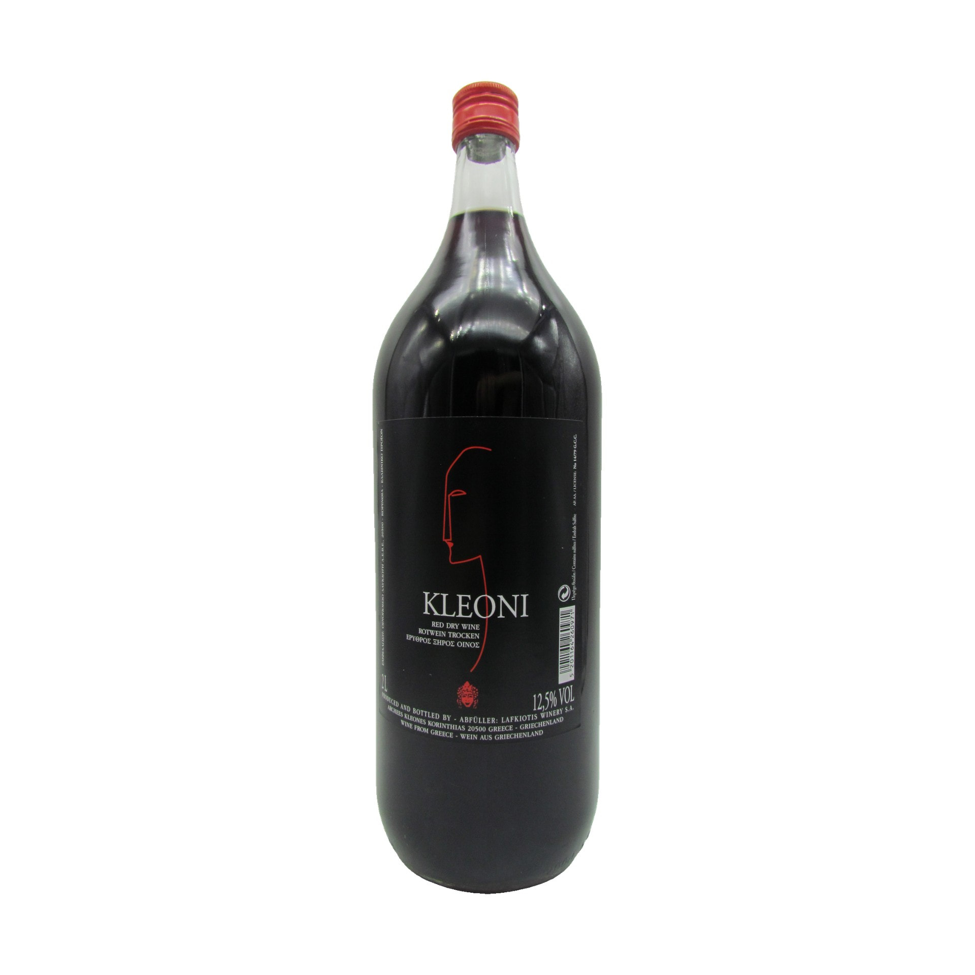 Lafkiotis Kleoni Rotwein  trocken 2 liter