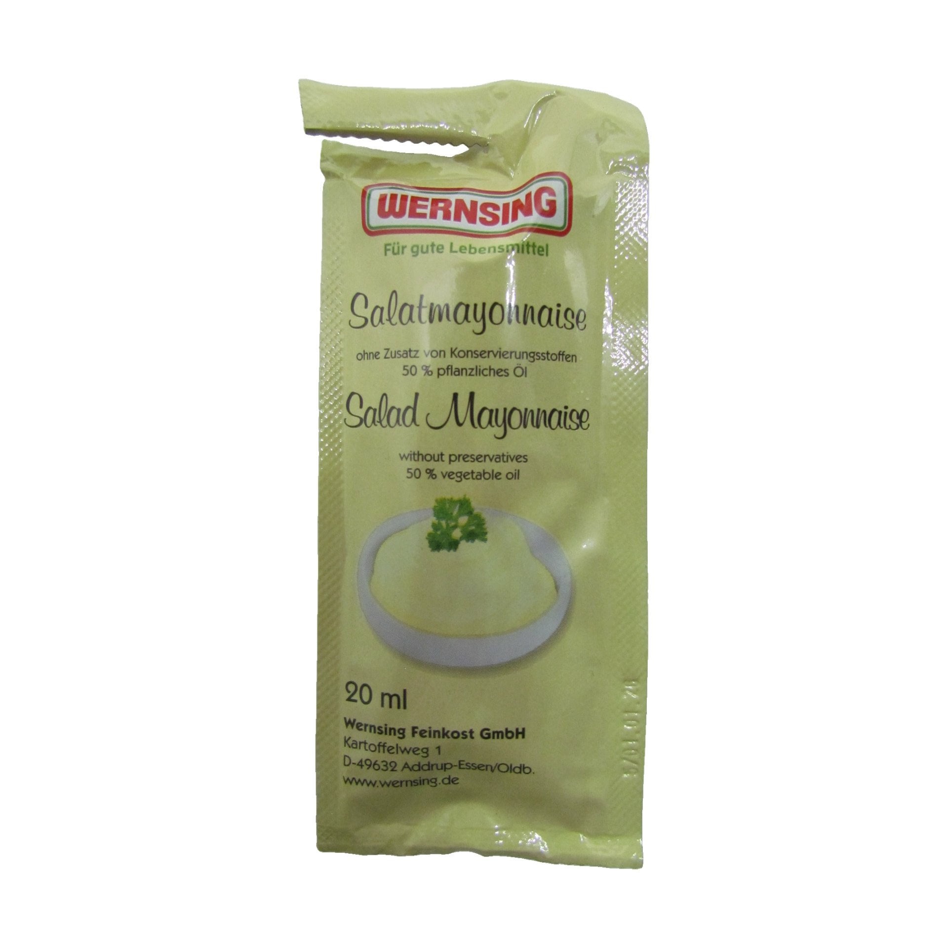 Wernsing Mayonnaise portion 100 x 20 ml