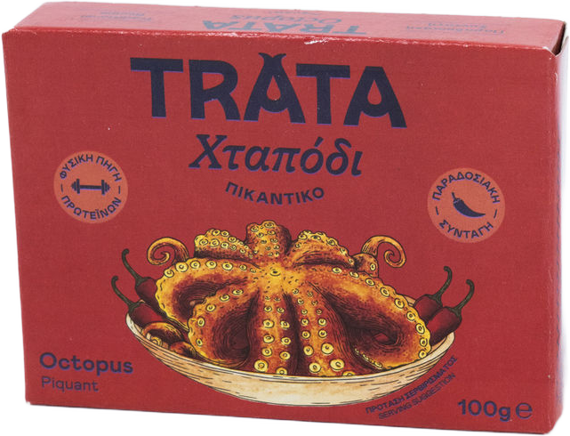 Trata Polypenfisch in pikanter sauce 100 g.