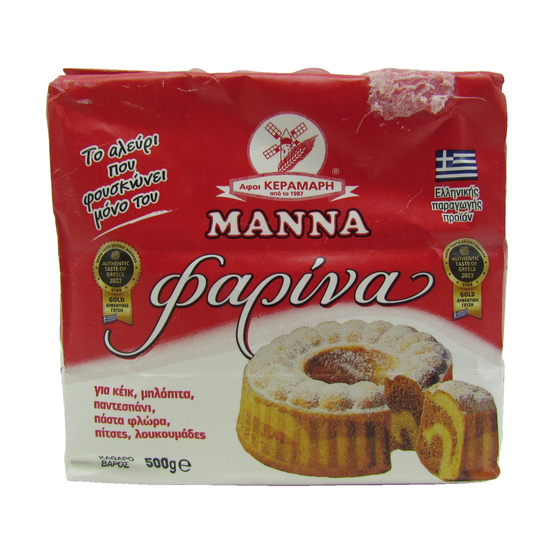 Manna Farina Mehl Rot 500 g