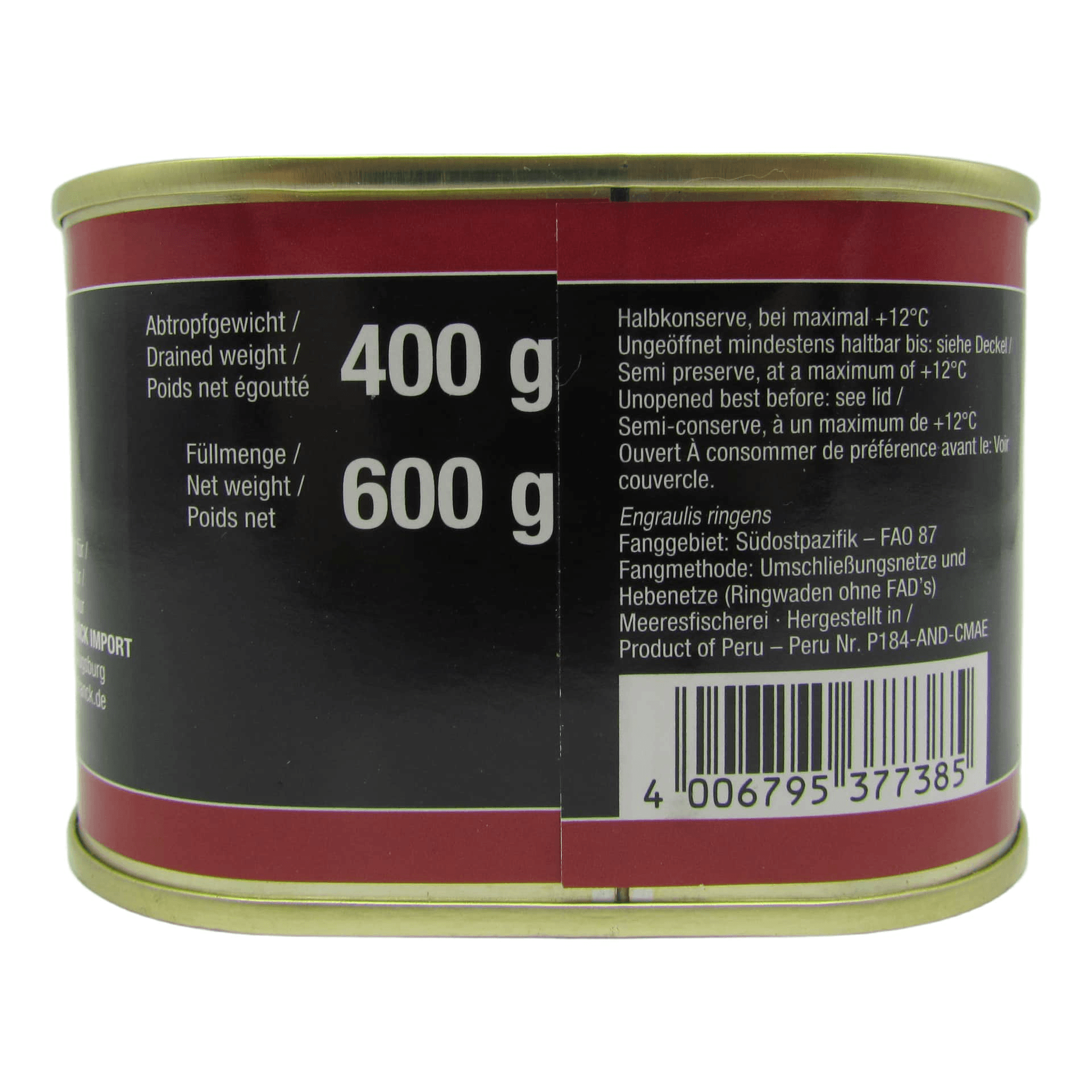 Cana Sardellenfilets 600 g