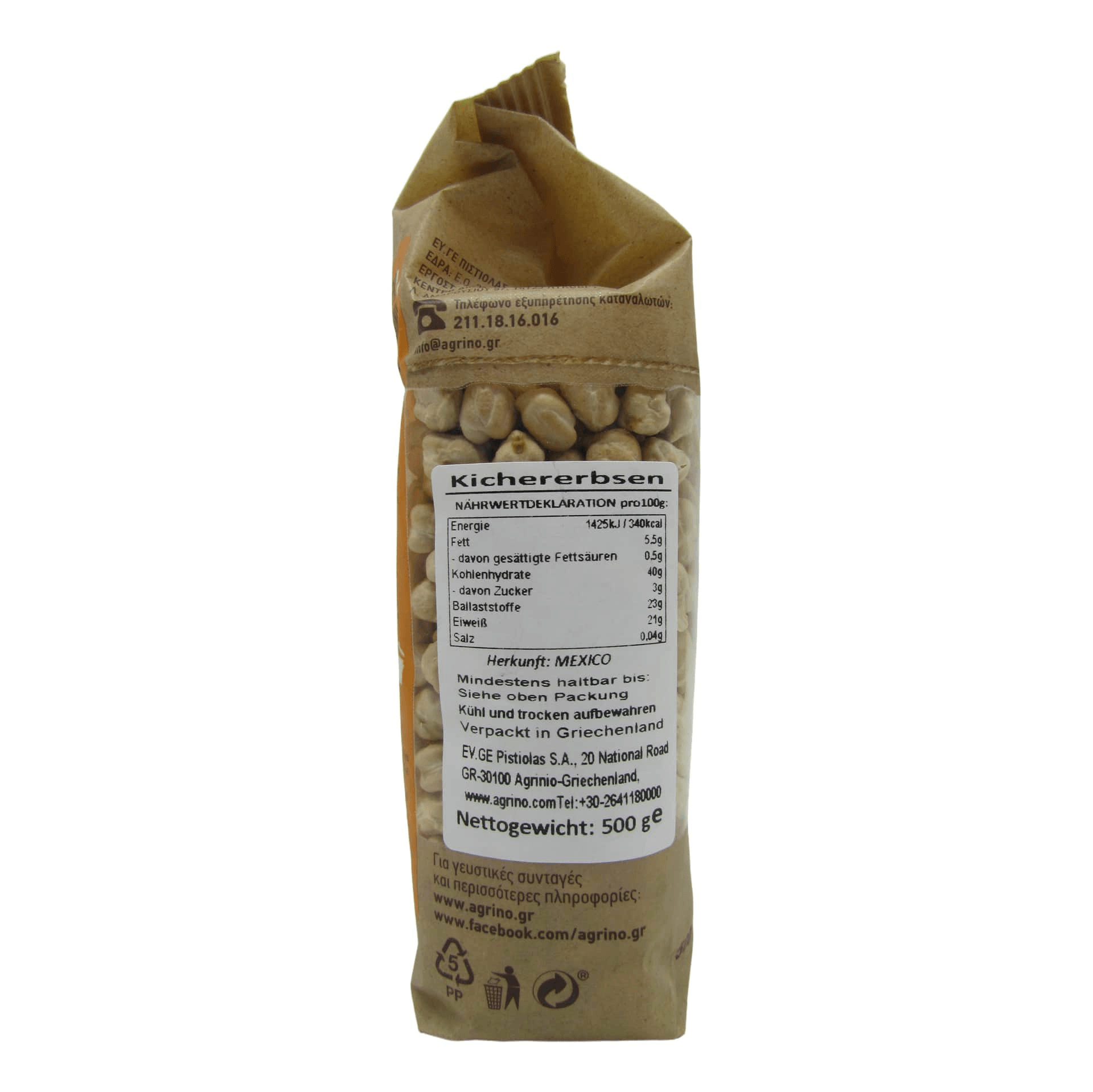 Agrino Kichererbsen 500 g