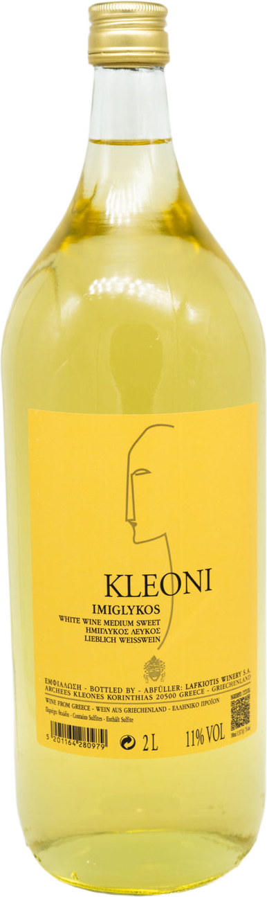 Lafkiotis Kleoni Weißwein Imiglykos 2 L