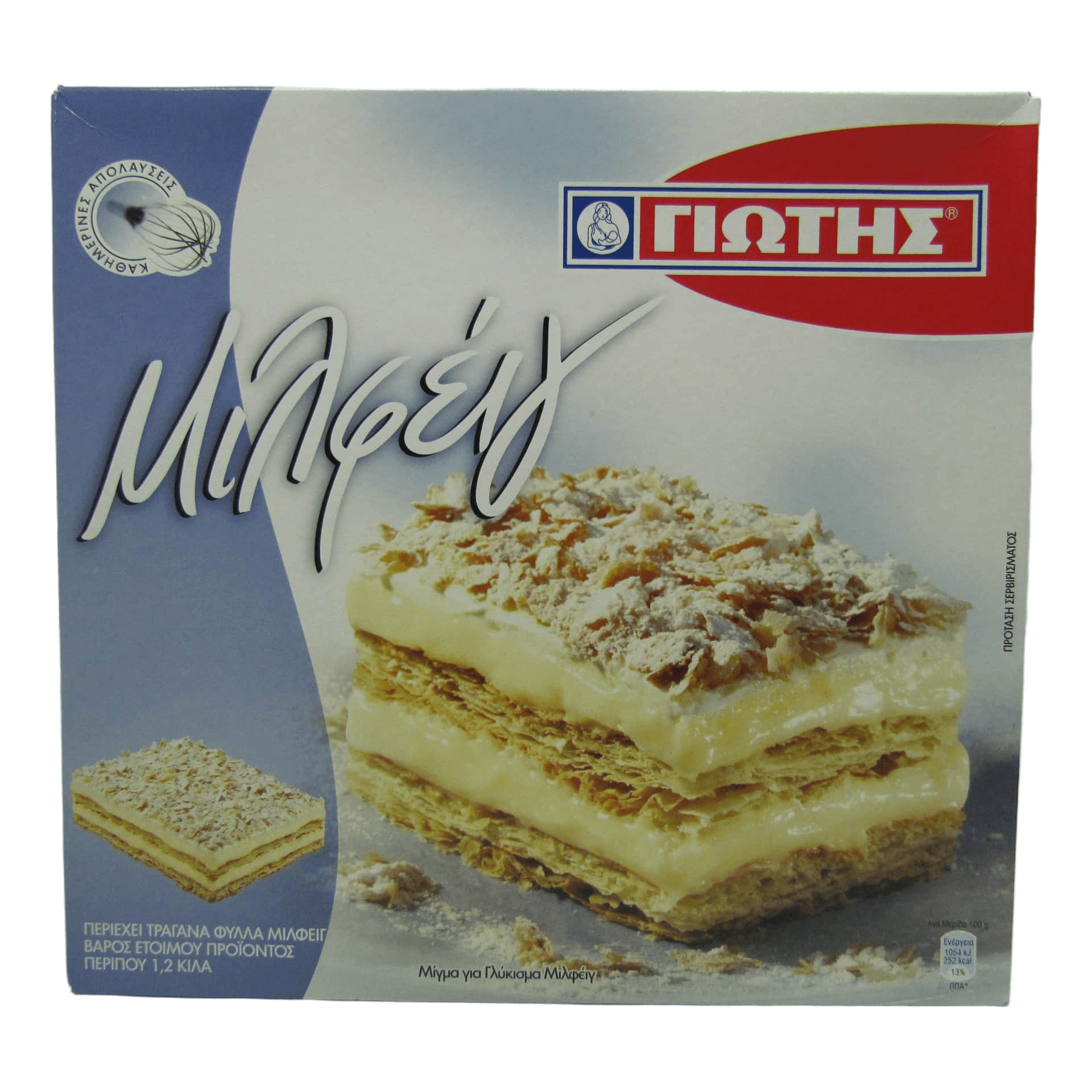 Jotis Backmischung Milfei 532 g.