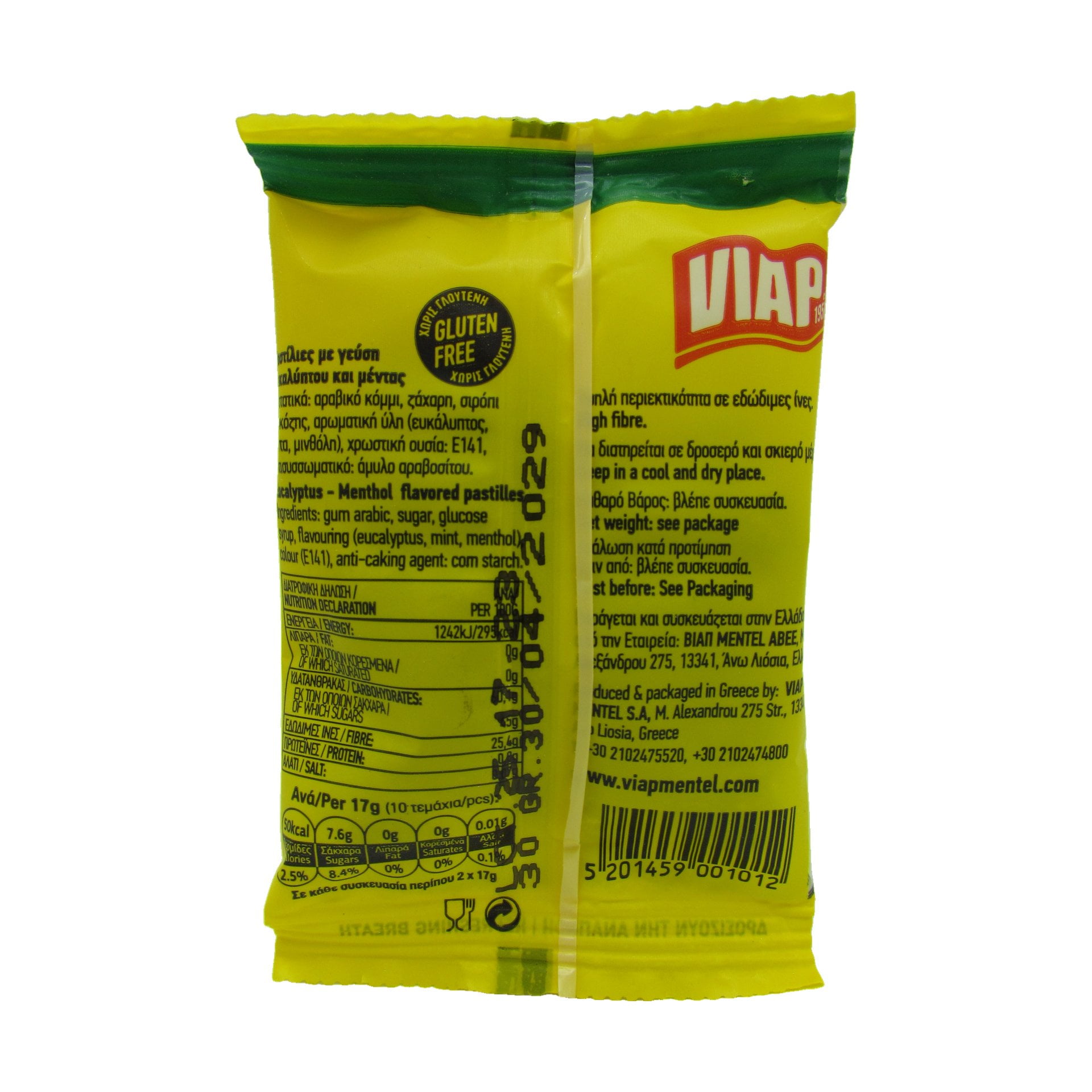 Viap Pastillen Eukalyptus/Menthol 30g