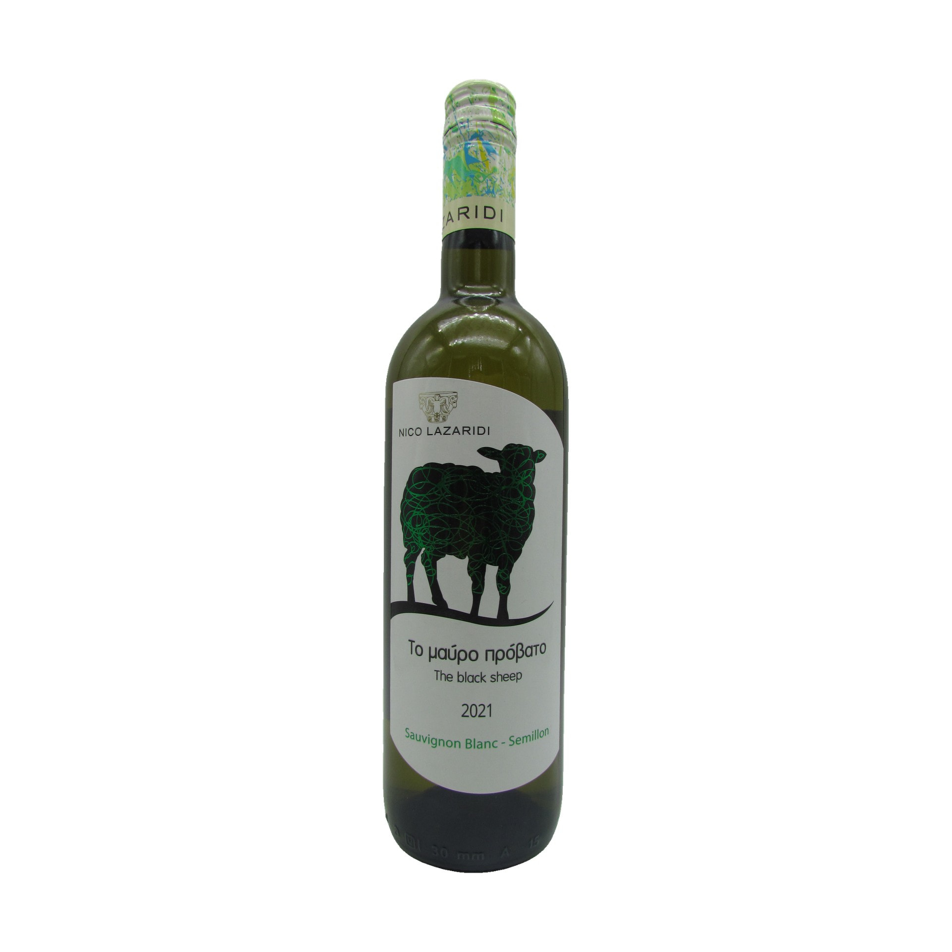 Nico Lazaridi Sauvignon Blanc-Semillon Black-Sheep Weißwein trocken 750 ml