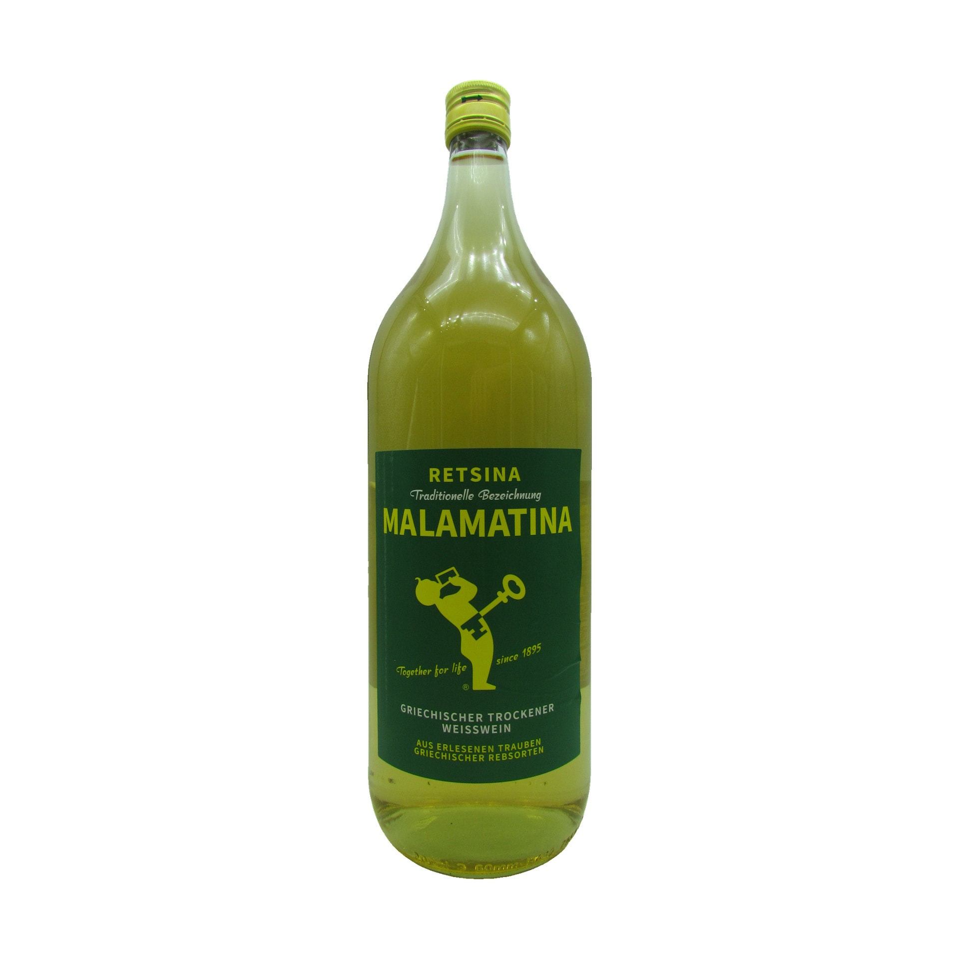 Malamatina Retsina Weißwein trocken 2 L