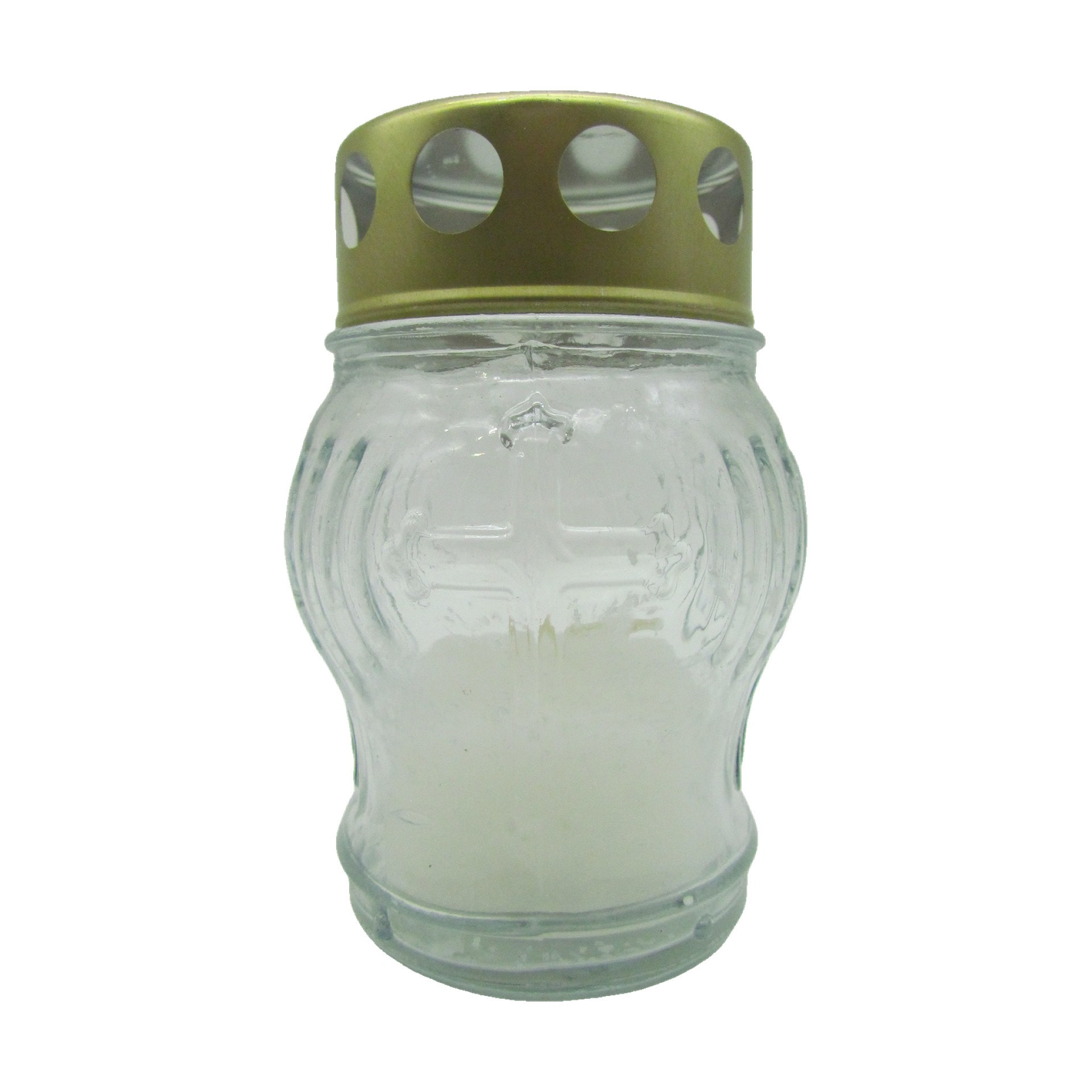 Bispol Grabkerze weiß